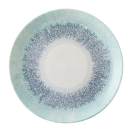 Churchill Studio Prints Fusion Blue Coupe Plate 217mm (Pack of 12) - DX075 Plates Churchill