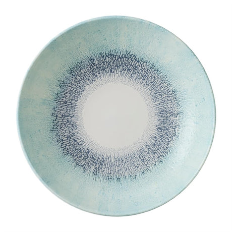 Churchill Studio Prints Fusion Blue Coupe Plate 248mm (Pack of 12) - DX076 Plates Churchill