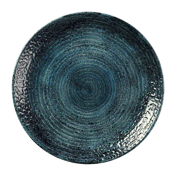 Churchill Homespun Chroma Blue Coupe Plate 260mm (Pack of 12) - DX084 Plates Churchill