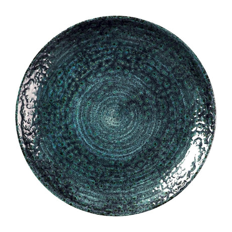Churchill Homespun Chroma Blue Coupe Plate 217mm (Pack of 12) - DX085 Plates Churchill