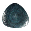 Churchill Homespun Chroma Blue Triangle Plate 229mm (Pack of 12) - DX090 Plates Churchill