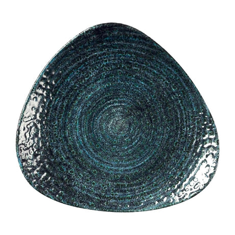 Churchill Homespun Chroma Blue Triangle Plate 192mm (Pack of 12) - DX091 Plates Churchill