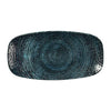 Churchill Homespun Chroma Blue Chefs' Oblong Plate 200mm (Pack of 12) - DX096 Plates Churchill