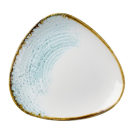 Churchill Homespun Accents Aquamarine Triangle Plate 192mm (Pack of 12) - DX099 Plates Churchill