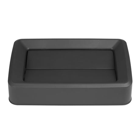 Jantex 60/80Ltr Slim Bin Lid Black - DX179  Jantex   