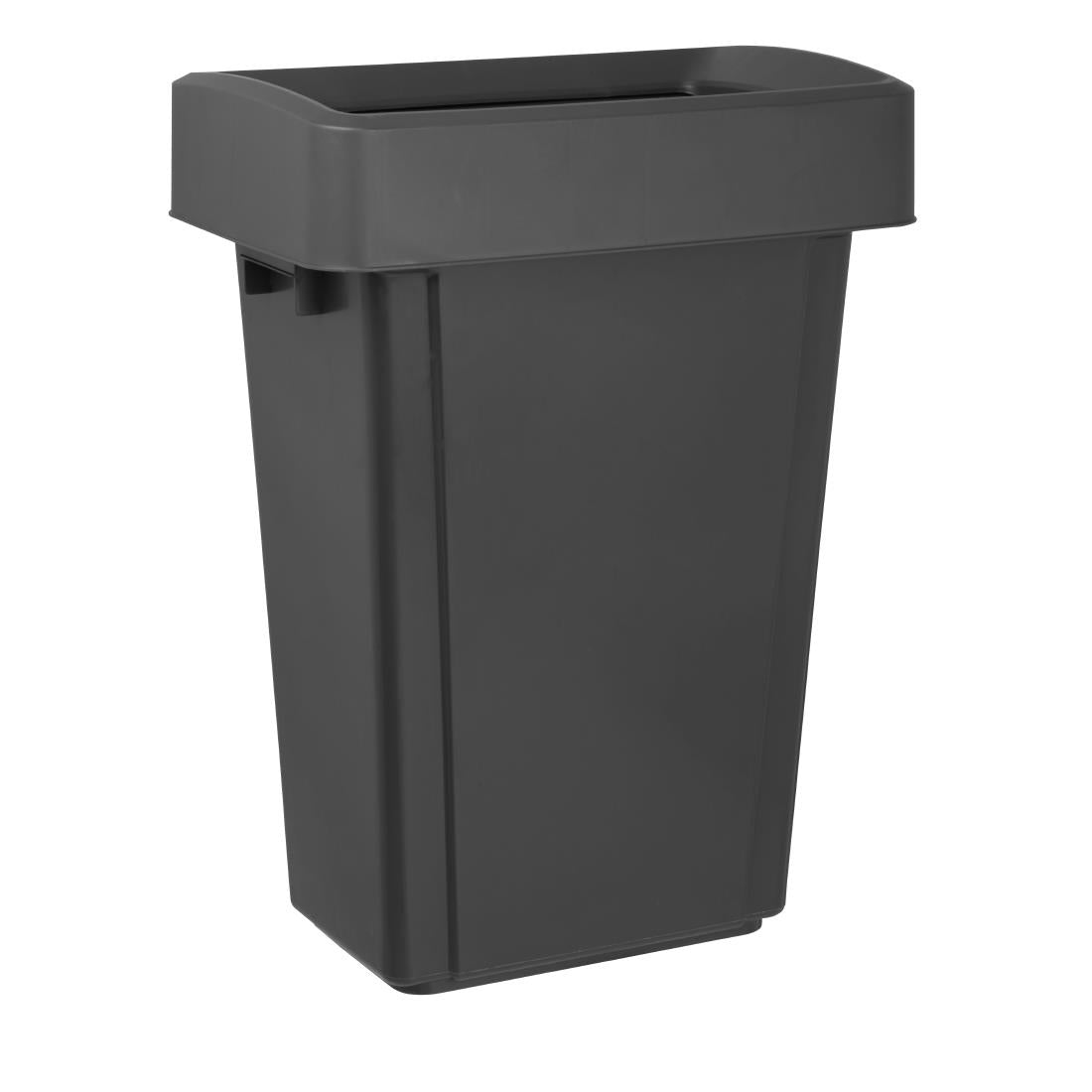 Jantex 60/80Ltr Slim Bin Lid Black - DX179  Jantex   