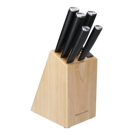 KitchenAid Classic 5 Piece Knife Block Set - DX266  Kitchenaid   