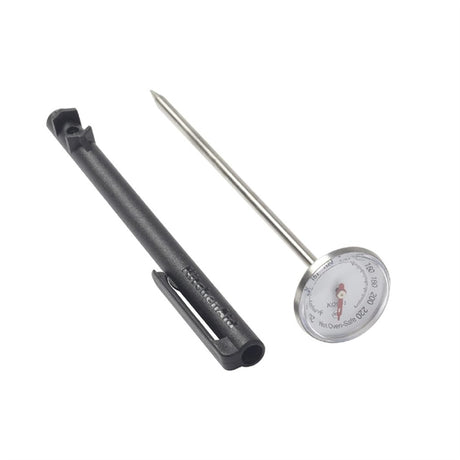 KitchenAid Quick Read Meat Thermometer with Sleeve Black 2.54cm - DX291  Kitchenaid   