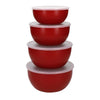 KitchenAid Prep Bowls with Lids Empire Red (Set 4) - DX311  Kitchenaid   