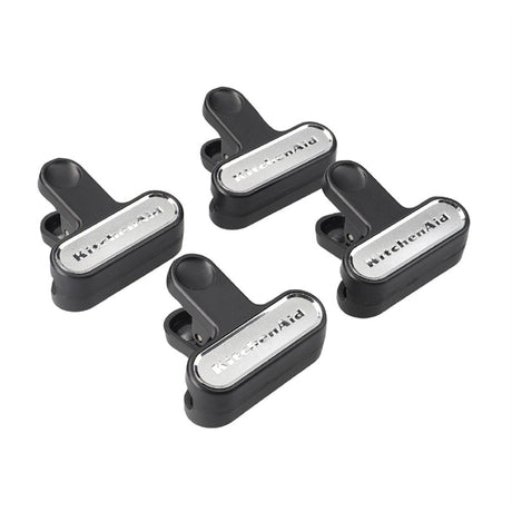 KitchenAid Small Bag Clip Black (Set 4) - DX316  Kitchenaid   