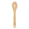 Natural Elements Wood Fibre Slotted Spoon 1'' - DX356  Natural Elements   