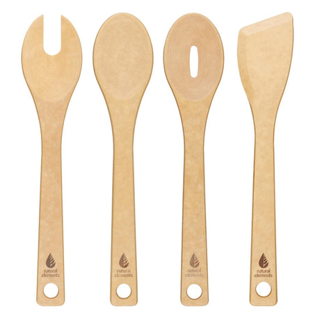 Natural Elements Wood Fibre Kitchen Tools - Set 4 - DX358  Natural Elements   