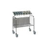 Matfer Bourgeat Two Divider Plate and Cutlery Trolley - DX385  Matfer Bourgeat   