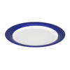 Olympia Kristallon Gala Melamine Plates Blue Rim 240mm (Pack of 6) - DX436 Plates Olympia