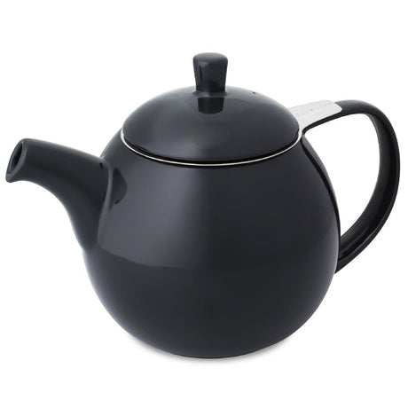 Forlife Black Curve Teapot 45oz - DX489  Forlife   