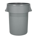 Jantex Heavy-Duty Round Bin Grey 160Ltr - DX498  Jantex   