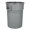 Jantex Heavy-Duty Round Bin Grey 160Ltr - DX498  Jantex   