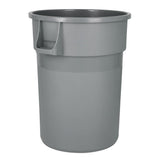 Jantex Heavy-Duty Round Bin Grey 160Ltr - DX498  Jantex   
