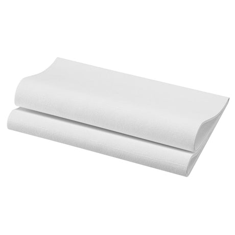 BIO Dunisoft Dinner Napkin White 400x400mm (Pack of 360) - DX501 Paper Napkins Duni   