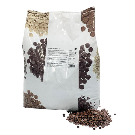 JM Posner Milk Chocolate Chips 6kg (Pack of 2) - DX512  JM Posner   