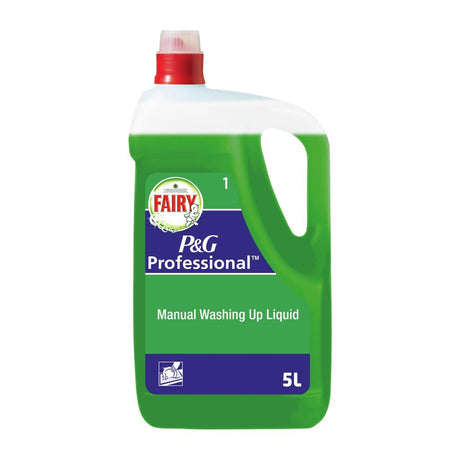 Fairy Professional D1 Hand Dishwash Liquid Original 5Ltr (Pack of 2) - DX554  P&G Professional   