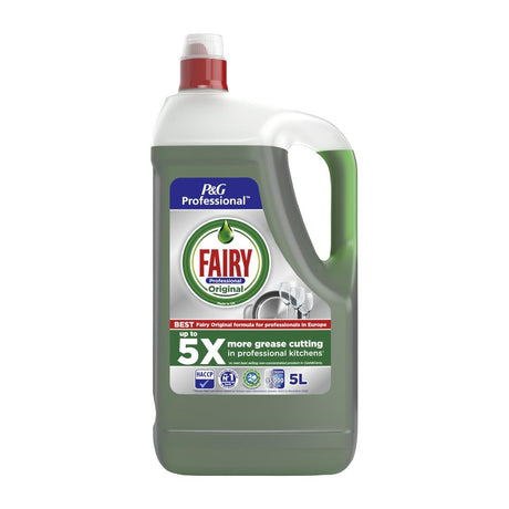 Fairy Professional Washing Up Liquid Original 5Ltr (Pack of 2) - DX555  P&G Professional   