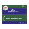 Fairy Professional 1.1 Washing Up Liquid Original 900ml (Pack of 6) - DX558  P&G Professional   