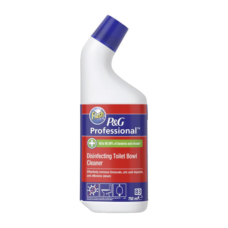 Flash Professional Heavy Duty Toilet Cleaner 750ml (Pack of 12) - DX562  P&G Professional   