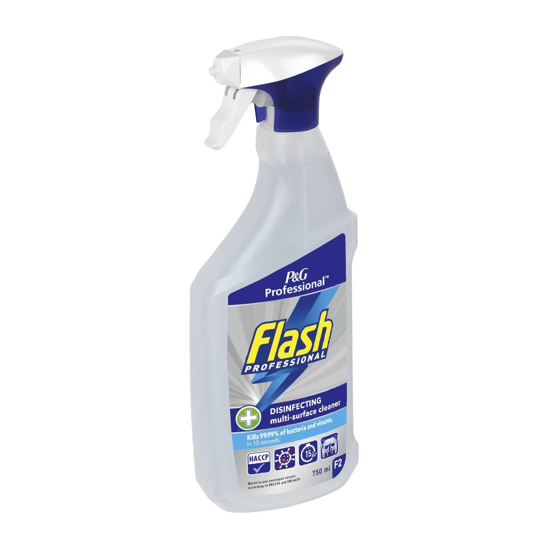 Flash Professional Disinfecting Multi-Surface Cleaning Spray 750ml (Pack of 6) - DX566  P&G Professional   