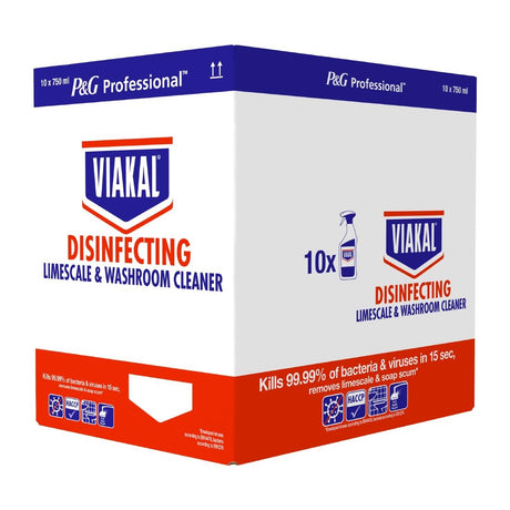 Viakal Professional Limescale Remover Spray 750ml (Pack of 10) - DX570  P&G Professional   