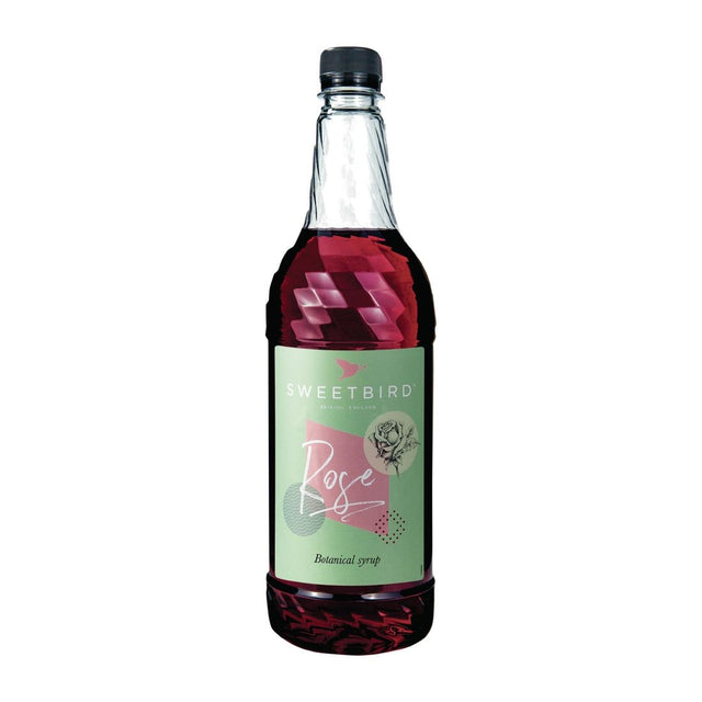 Sweetbird Botanical Rose Syrup 1Ltr - DX584  Sweetbird   
