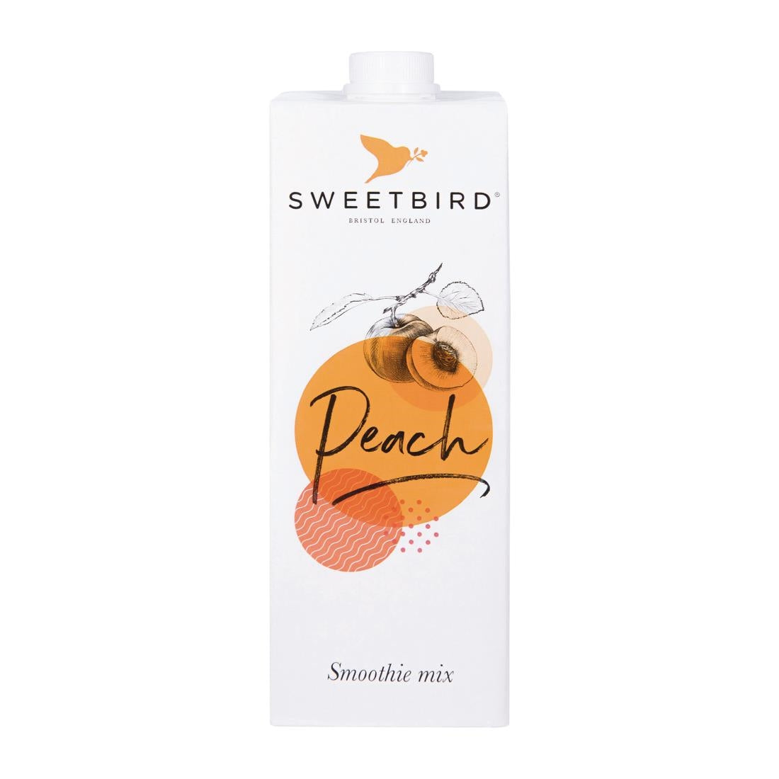 Sweetbird Peach Smoothie 1Ltr - DX591  Sweetbird   