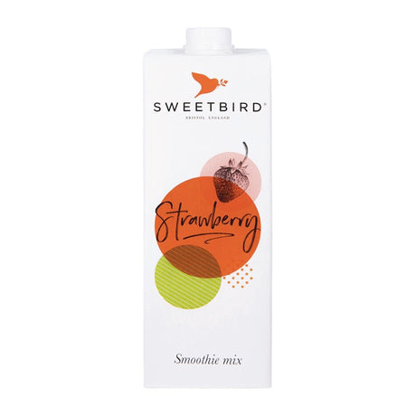 Sweetbird Strawberry Smoothie 1Ltr - DX594  Sweetbird   