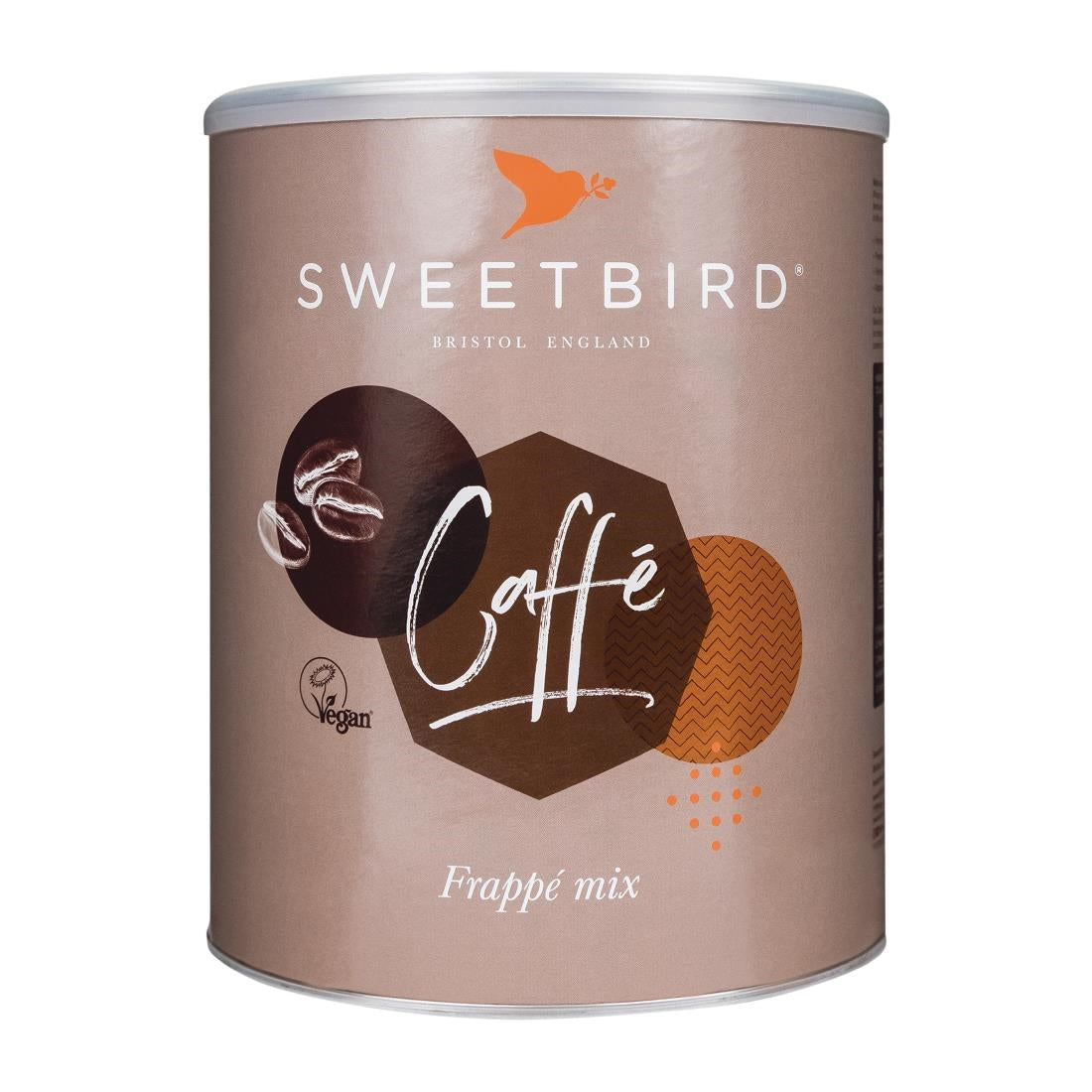 Sweetbird Caffe Frappé (vegan) Mix Tin 2kg - DX595  Sweetbird   