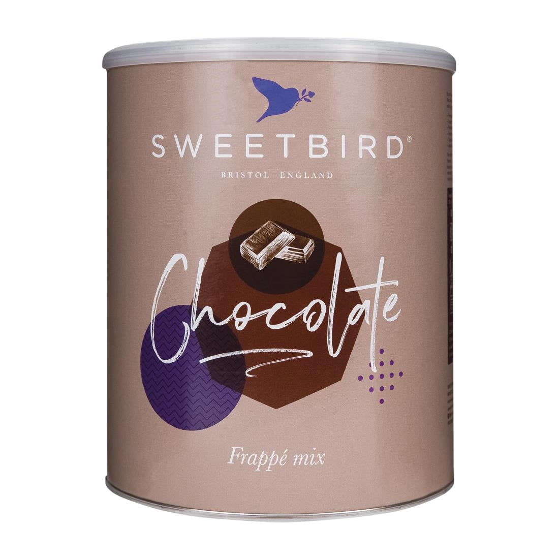 Sweetbird Chocolate Frappé Mix 2kg Tin - DX596  Sweetbird   