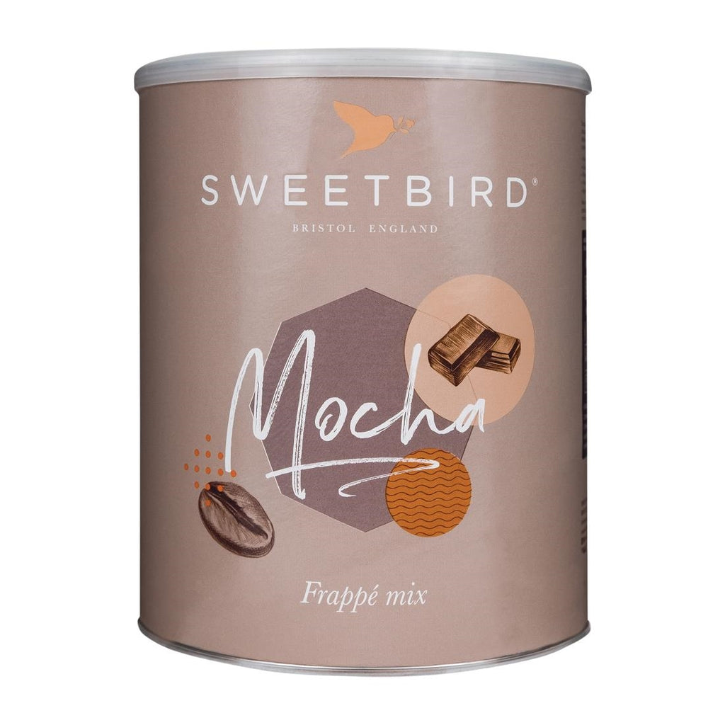 Sweetbird Mocha Frappé Mix 2kg Tin - DX598  Sweetbird   