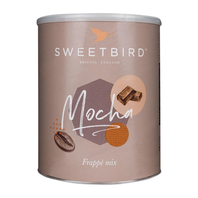 Sweetbird Mocha Frappé Mix 2kg Tin - DX598  Sweetbird   