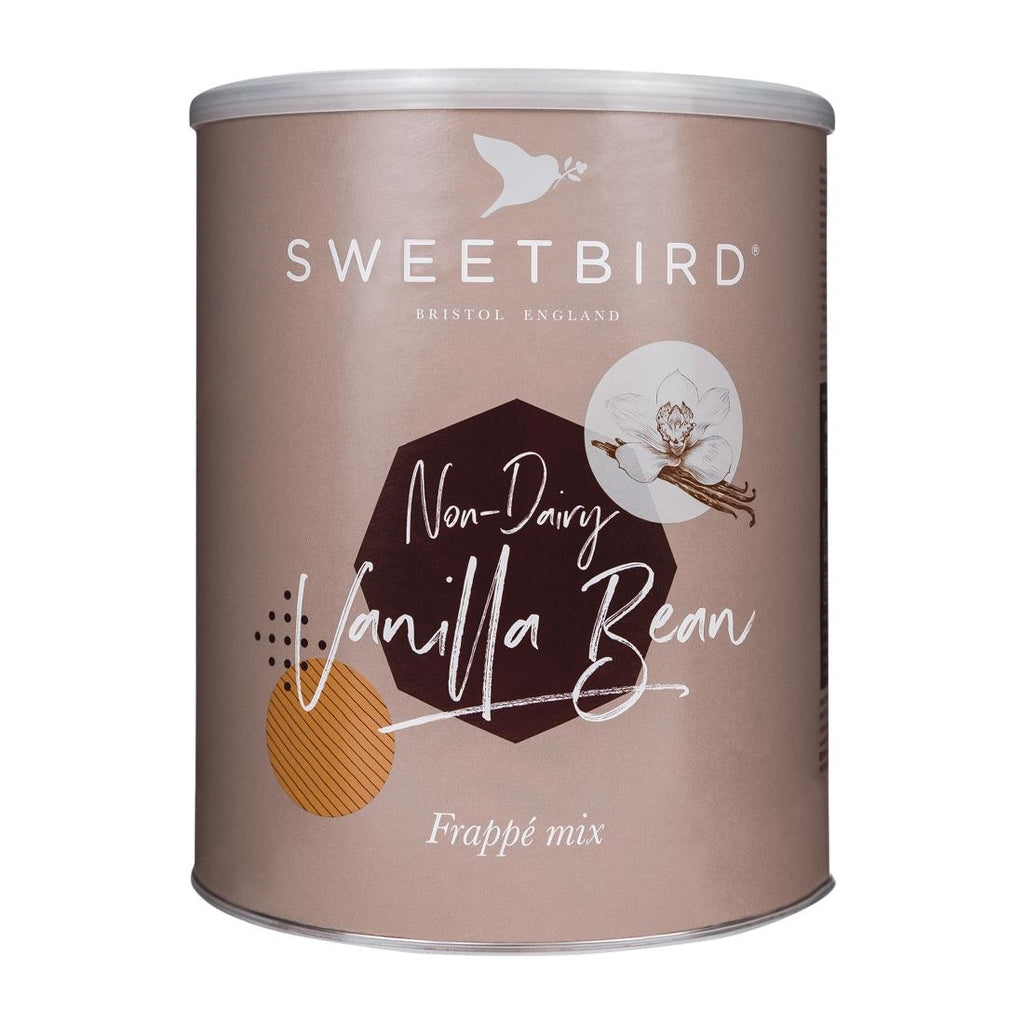 Sweetbird Vanilla Bean Frappé Mix (vegan) 2kg Tin - DX600  Sweetbird   