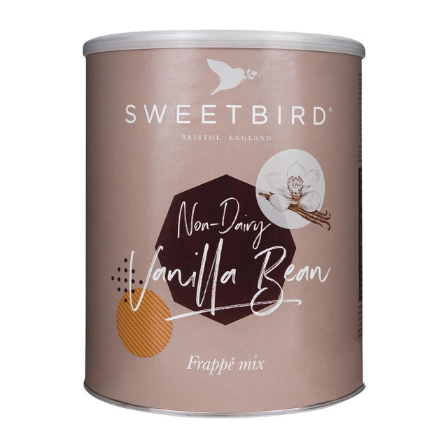 Sweetbird Vanilla Bean Frappé Mix (vegan) 2kg Tin - DX600  Sweetbird   