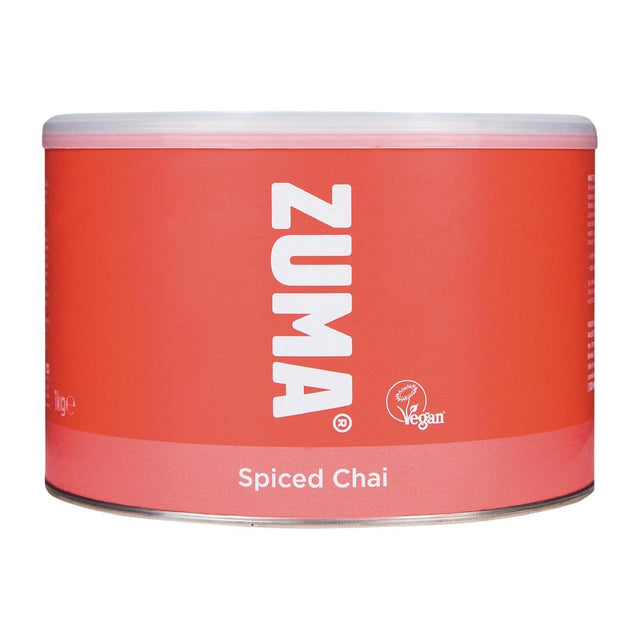 Zuma Spiced Chai (vegan) 1kg Tin - DX623  Zuma   