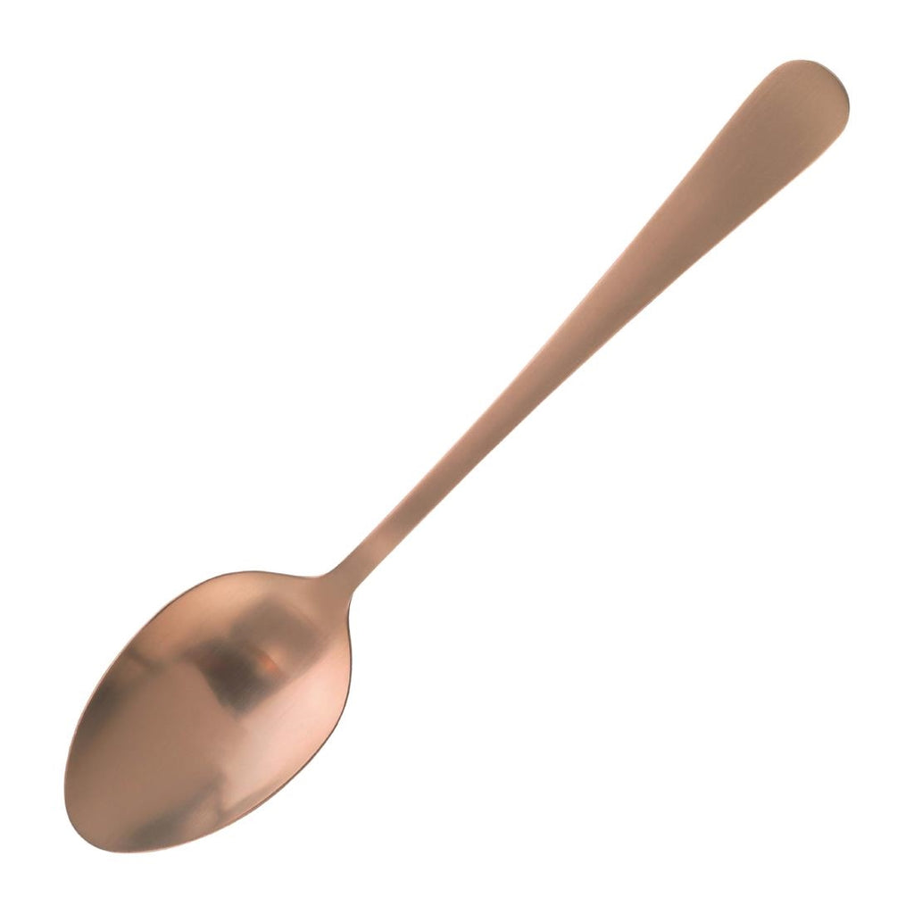 Amefa Blush Dessert Spoon Copper (Pack of 12) - DX632 Spoons Amefa