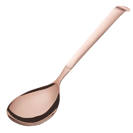 Amefa Buffet Solid Serving Spoon Copper (Pack of 6) - DX646 Spoons Amefa