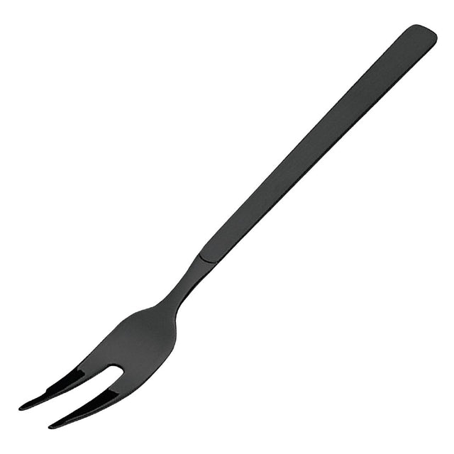 Amefa Buffet Cold Meat Fork Black (Pack of 6) - DX668 Amefa Cutlery Amefa   