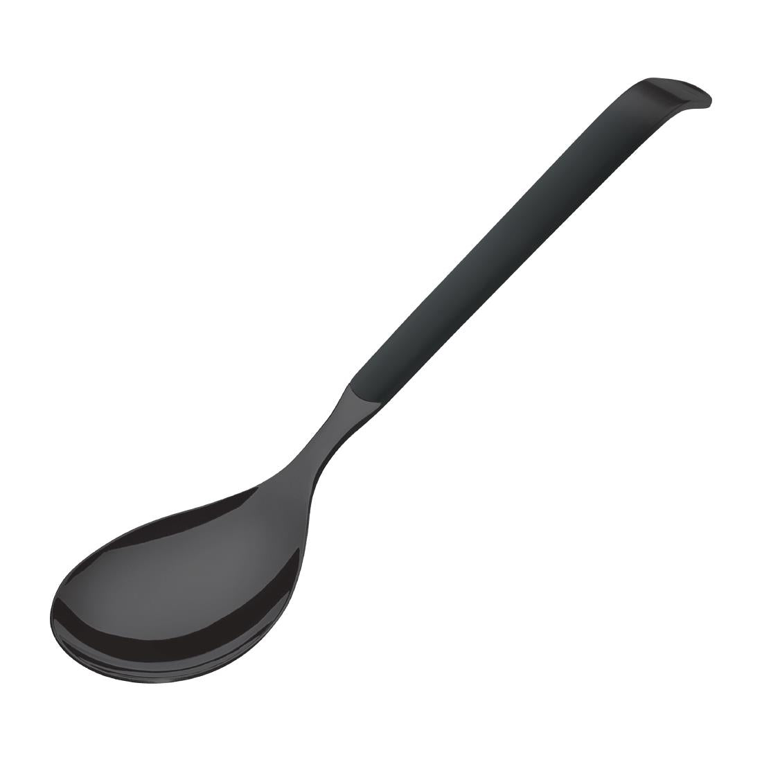 Amefa Buffet Large Salad Spoon Black (Pack of 6) - DX669 Spoons Amefa