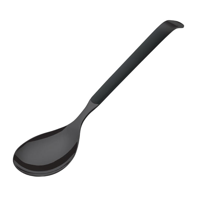 Amefa Buffet Large Salad Spoon Black (Pack of 6) - DX669 Spoons Amefa