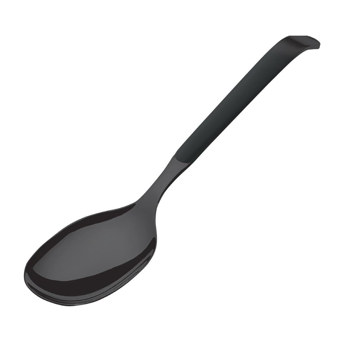 Amefa Buffet Small Serving Spoon Black (Pack of 6) - DX671 Spoons Amefa