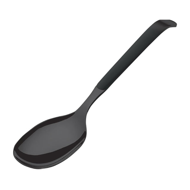 Amefa Buffet Small Serving Spoon Black (Pack of 6) - DX671 Spoons Amefa