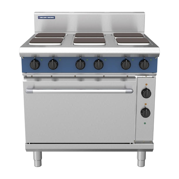 Blue Seal 6 Plate Convection Oven Range 22.2kW E56S - DX745 4 & 6 Burner Ovens Ranges Blue Seal