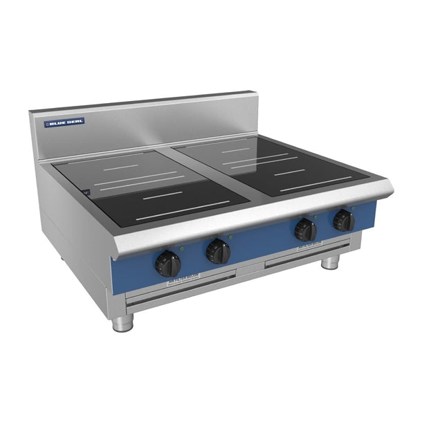 Blue Seal 4 Zone Countertop Induction Hob 14kW IN514R3-B - DX761  Blue Seal   