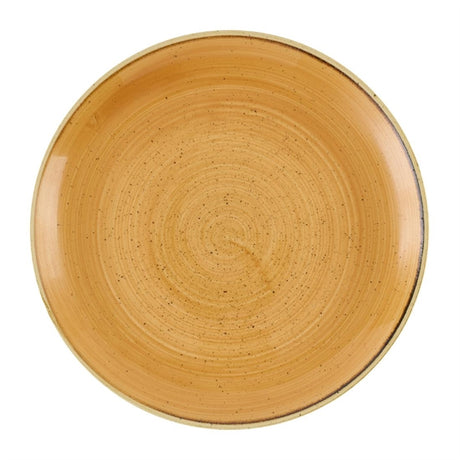 Churchill Stonecast Tangerine Coupe Plate 288mm (Pack of 12) - DX772 Plates Churchill Super Vitrified